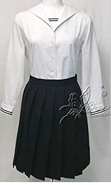 Amazon.co.jp: 【myshowcos】就実高校 制服セット コスプレ衣装 