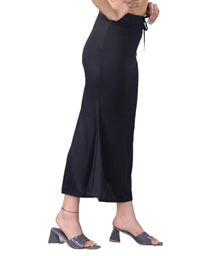 Image of LADLA FASHION] Women's Saree Shapewear - Mermaid Cut Saree Shaper Petticoat with Side Slit,
