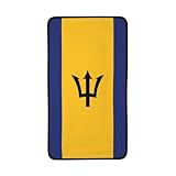 PHAYAH Handtuch / Badetücher mit Flagge von Barbados, weich, saugfähig, für Badezimmer, Strand, Fitnessstudio, Hotel, Salon, Spa, Sport, 71,1 x 40,6 cm