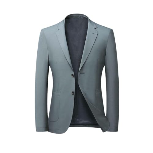 Blazer décontracté classique infroissable homme automne ajusté