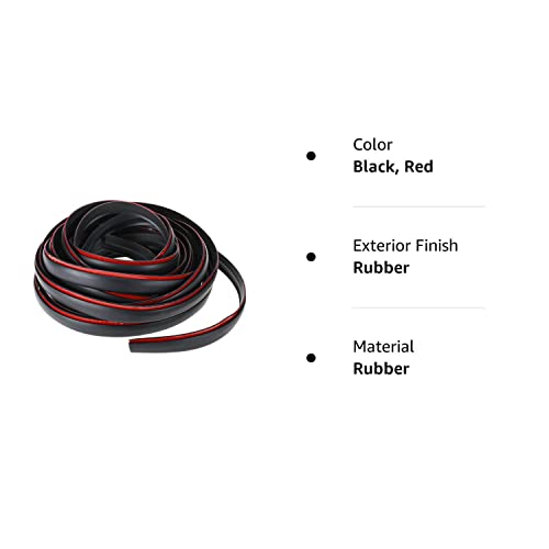 Xeternity-Made Fender Flare Edge Rubber Trim- Gasket Welting T-Style 30 Feet Length Epdm Trims For Car And Truck Wheel Wells #TOP5
