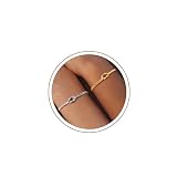 J.Fée 2PCS Bracelet Couple Bracelets d'amitié Or 14K Bracelet Femme...