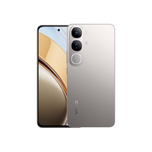 vivo V40 Lite 5G (Titanium Silver, 12GB RAM, 512GB) | 120Hz AMOLED Display | 32MP Selfie Camera | 5000Ah Battery | IP64 – Middle East Version