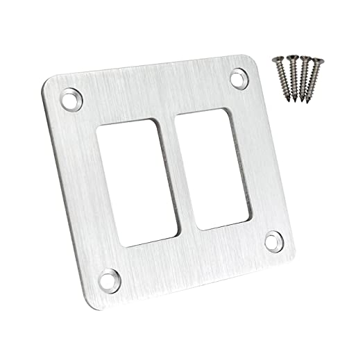 Image of 2 Way Rocker Switch Panel Housing Holder Mounting Bracket for Car Boat Truck Trailer RZR SXS Side by Side Waterproof