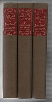 Hardcover The Life of Samuel Johnson, with Marginal Comments by Mrs Piazzi (3-Volume Set) Book