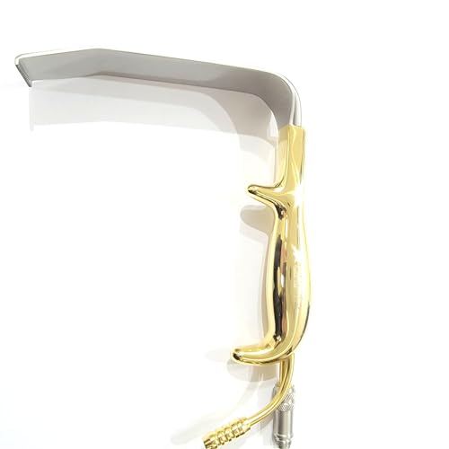 Tebbetts Breast Augmentation Retractor 36mmx150mm Fiber Optic Light and Suction