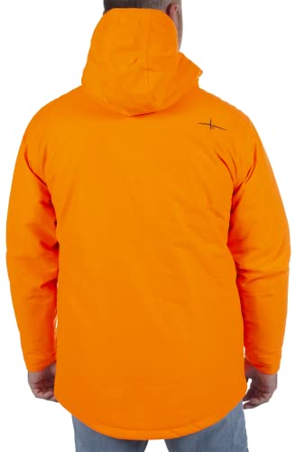 HABIT Men's Cedar Branch Insulated Waterproof Parka, Blaze2