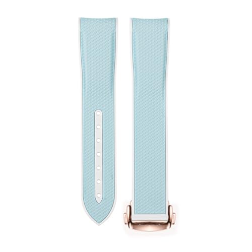 [BCDYVWA] IKAXEHb`A[EHb`AXs[h}X^[V[YΉAo[VREHb`Xgbv 20mm pEHb`oh(Light Blue-Rose gold)