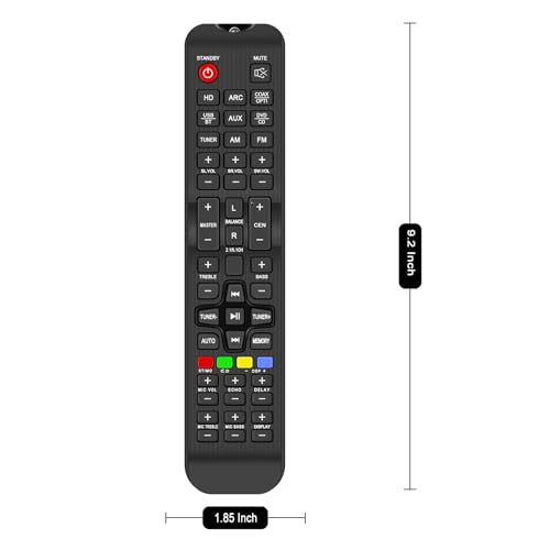 Télécommande de rechange compatible avec récepteur Pyle 1000 W PT696BT - 5