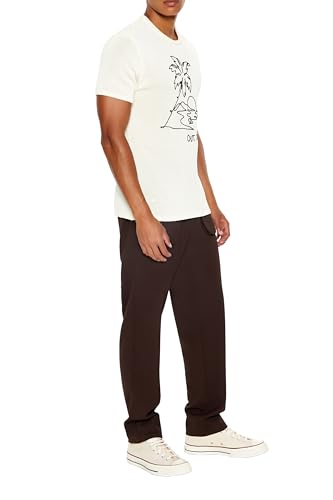 Forever 21 Men's Studded Slim-fit Mid-Rise Pants3