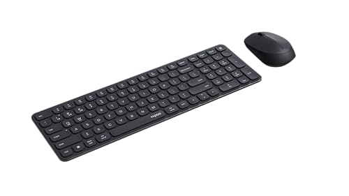 Teclado y ratón inalámbrico de aluminio con diseño ultra slim multimodo 2