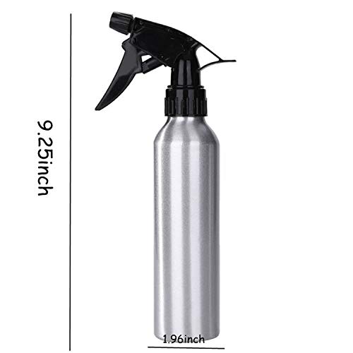 250ml Aluminum Empty Spray Bottles,2pcs Reliable Sprayer Empty Spray Bottles 250ml Aluminum Bottle for Hairdressing Tattooing Green Soap Flowers Water Sprayer Tool4
