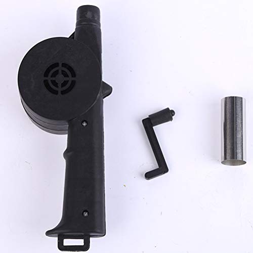 Good 2 peças Ventilador manual para churrasco, soprador de ar e fogo, ferramenta para cozinhar ao ar