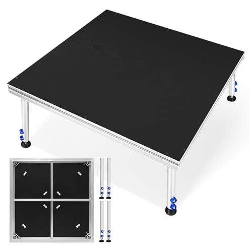 Modular Aluminum Stage Platform with Adjustable Height