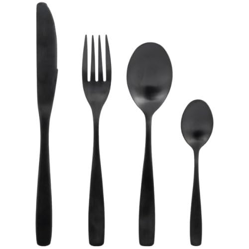 SET COMPLETO: Set di posate elegante e moderno composto da 24 pezzi per servire 6 persone con stile e praticità