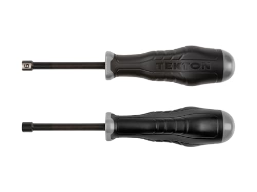 Image of TEKTON 6 mm High-Torque Black Oxide Blade Nut Driver | 26884 | Made in USA