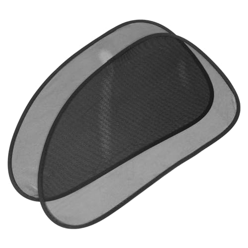 LOLIPPYY 車窓用サイドサンシェード 熱遮断メッシュカーウィンドウスクリーン 日差しカット 車内冷却 虫除け機能付き 多車種対応