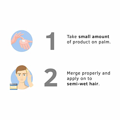 Ustraa Hair Cream for Men - For Daily Use - (Set of 2) Style & nourishment - Non-sticky, Non-oily - Sulphate & Paraben FREE - Image 7