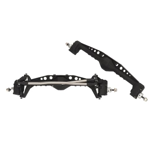 Eixo do Carro de Escalada, 2 Peças, Caixa do Eixo do Carro Rc, Eixo Traseiro Dianteiro de Aço para A