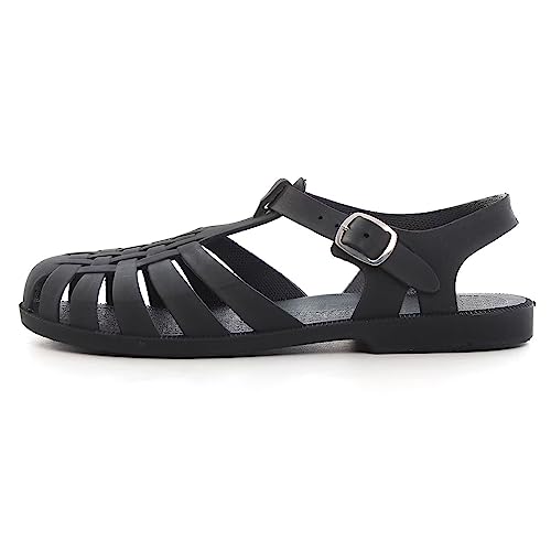 Image of Hee grand Crystal Jelly Heel Sandals for Women Summer Beach Jelly Shoes