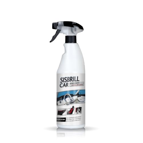 Sisbrill Car - Multi-top qui renouvelle, ravive et prot&egrave;ge le tableau de bord, le cuir et le caoutchouc - Finition Satin&eacute;e - Dry Touch - 750 ML