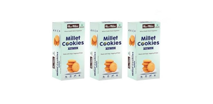 See full amazon price history chart for Me & Millets Cookies - Ragi Twist, Delicious Millets Biscuits, Healthy Tea Snack with Tasty Jaggery, Rich in Fiber & Protein, Butter Infusion, Perfect for Everyday Snacking - 75g (225 g- Pack of 3) Me & Millets Cookies - Ragi Twist, Delicious Millets Biscuits, Healthy Tea Snack with Tasty Jaggery, Rich in Fiber & Protein, Butter Infusion, Perfect for Everyday Snacking - 75g (225 g- Pack of 3) (B0CV7GSKCB) Amazon Price History, Amazon Price Tracker