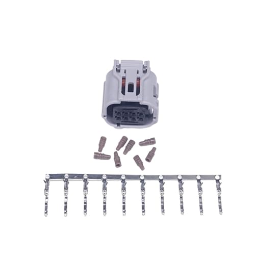 Conector automotriz de 10 pines XG7082 hembra para sustitución de cableado (5 piezas)