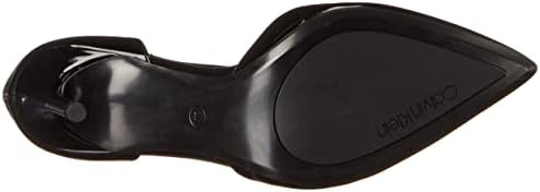 Calvin Klein Women's DRESSA Pump, Black Patent, 8 | Image 3
