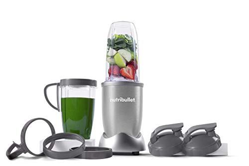 NutriBullet NB9-1301S Pro 13 Pcs Silver, 900W, (Renewed)
