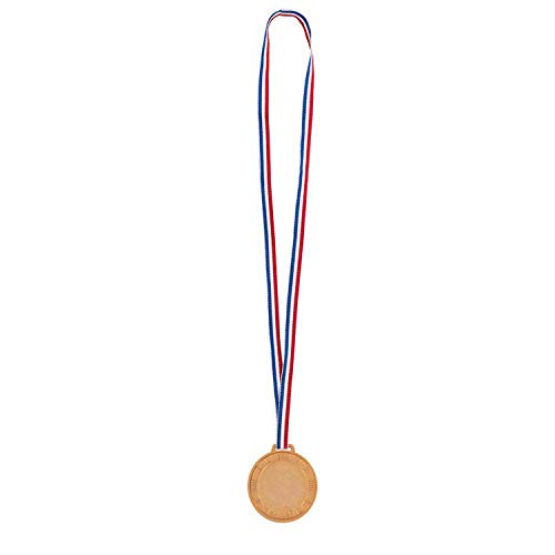 Boland 30841 - Set medailles, elk 6 cm, 3 podiummedailles met lint, goud, zilver, brons, trofee, overwinning, speelgoed… - Image 6