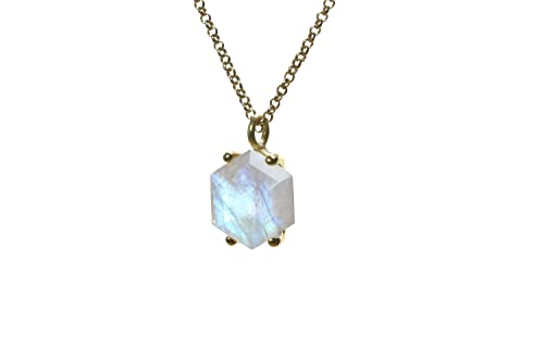 Collier pierres de lune cadeau d'anniversaire personnalisé femme un bijou artisanal riche en émotion