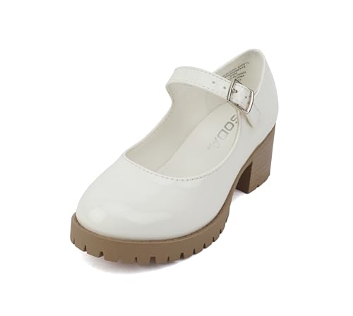 Soda girls Mary Jane With Chunky Block Heel2