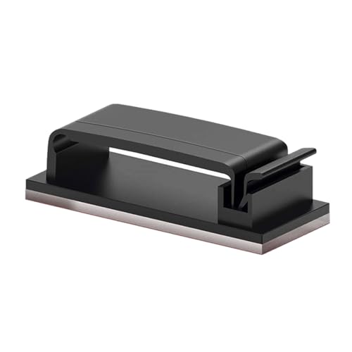 10 organizer per cavi con clip adesiva per una facile installazione e grovigli per la gestione dei cavi per casa o ufficio