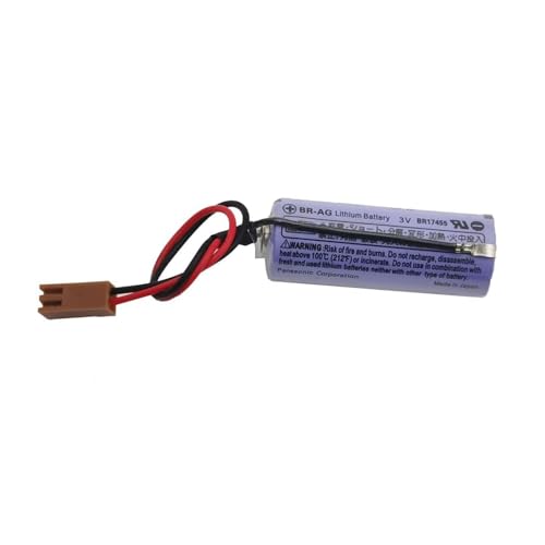 5 Pilas de Litio BR-AG 3V 1800mAh con Conector miniatura 5