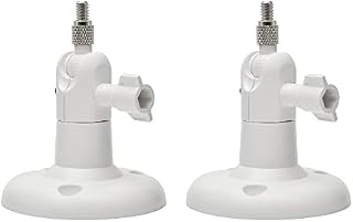 Aulbilly Wall Mount for Ring Indoor Camera and Stick Up Cam, 2 Pack, White