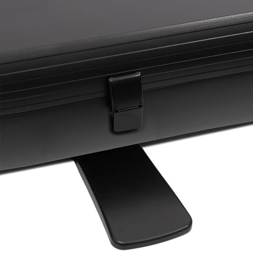 Maclean MC-964 Tragbare Boden-Leinwand, 100, 16:9 Projektion Leinwand, Projektionswand, Freistehend, Bodenprojektor Bildschirm, Oberflächenart: Mattweiß, Reflexionsgrad: 1,0 G (MC-964 100, 16:9)