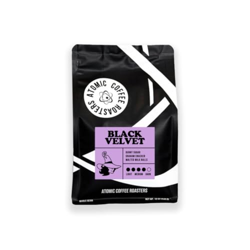 Atomic Coffee Roasters Black Velvet Dark Roast En Grano 12oz miniatura 1