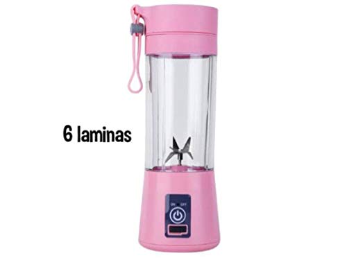 Mini Liquidificador portátil Shake 2x1 - carregador portátil - Juice Cup