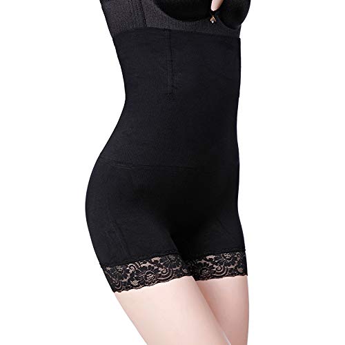 Corset noir minceur respirant a buste ouvert pour un ventre plat