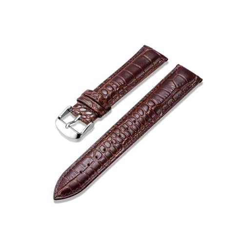 Bracelet en cuir véritable souple NASUNJIA idéal pour montre de bureau
