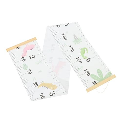 HANABASS Hanging Height Measurement Ruler for Simple Design Wall Ruler Decor Growth Chart for Boys Durable Canvas for Nurseries Playrooms