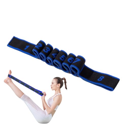 Bandas De Resistencia - Cinta Elástica Fitness | Banda De Ejercicio | 5 Niveles Resistencia Suave Con La Piel, Agarrado Anti-Deslizante, Equipo Portátil Gimnasio Hogar Para Mujeres Hombres, Entrenamie