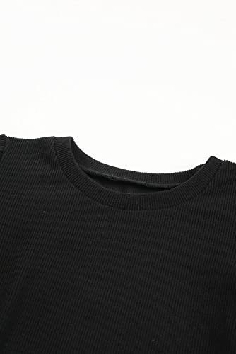 Image of blibean Tween Girls Puff Sleeve Shirts Stylish Fall Tops Size 4-15 Years Old