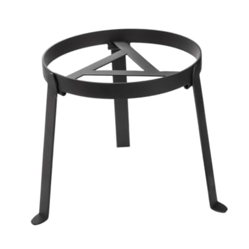 QSTDGVPW Campfire Tripod Campfire Cooking Equipment Lightweight High Temperature Resistant Open Fire Cooking Stand for Outside BBQ