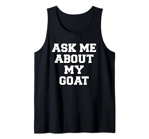 Preguntarme sobre mi cabra Urban Farming Camiseta sin Mangas