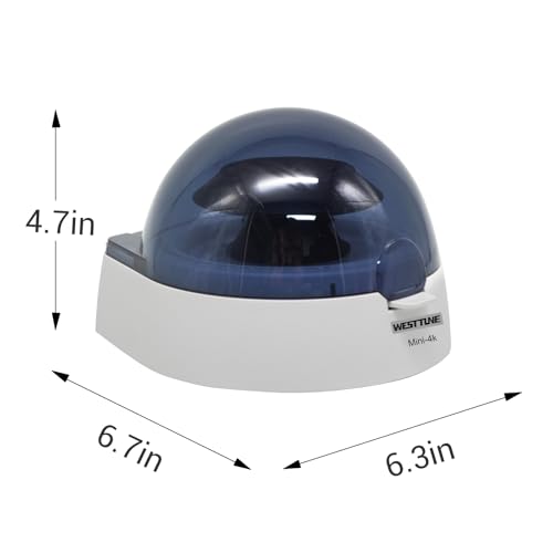 WEST TUNE 4000 RPM Microcentrifuge,Mini Lab Benchtop Centrifuge,Scientific Centrifuge Machine - Thumbnail 5