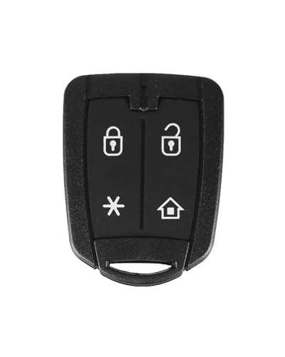 Coche remota Botones Carcasa para Llave remota de 4 Botones con Alarma de positrones de Brasil, repuestos para automóvil, Carcasa para Llave de automóvil Nueva Carcasa Mando Llave Coche