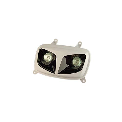 Double optique R8 TUN'R halogène 2x20W noir pour Booster 2004-