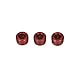 Precisiongeek - 1/8 NPT Aluminium roter Innensechskantschlüssel Blindstopfen Stöpsel Blocker Stecker - Set mit 3 Stück