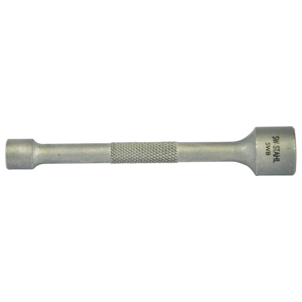 SW-Stahl Douille à Douille 3/8 Pouce 8 x 110 mm, 05531L | Accessoire pour véhicules automobiles, douille longue de type passoire, entraînement 10 mm pour outils manuels